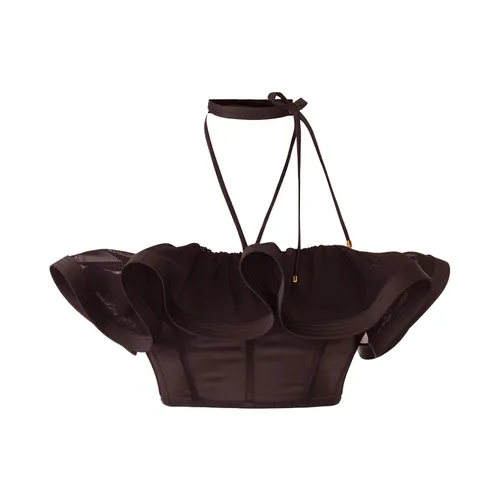 Tops > Sleeveless Tops - - Elisabetta Franchi - Modalova