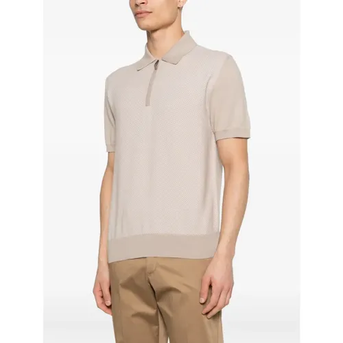 Tops > Polo Shirts - - Canali - Modalova