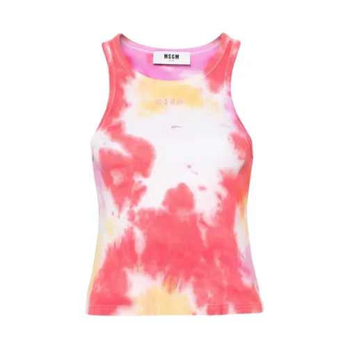 Tops > Sleeveless Tops - - Msgm - Modalova