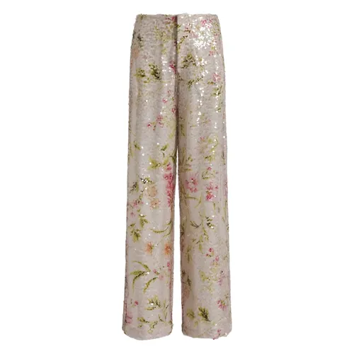 Trousers > Wide Trousers - - Alberta Ferretti - Modalova