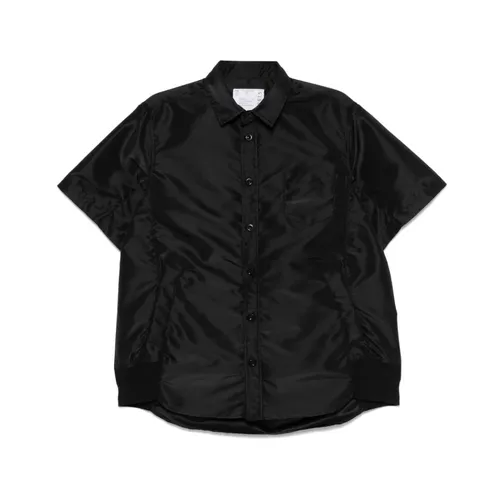 Shirts > Short Sleeve Shirts - - Sacai - Modalova
