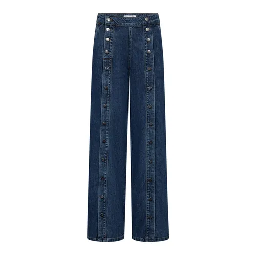 Trousers > Wide Trousers - - Co'Couture - Modalova