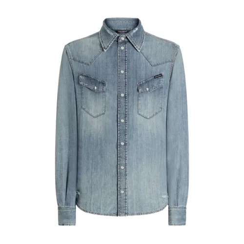Shirts > Denim Shirts - - Dolce & Gabbana - Modalova