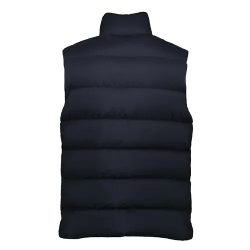 Moncler - Jackets > Vests - Blue - Moncler - Modalova