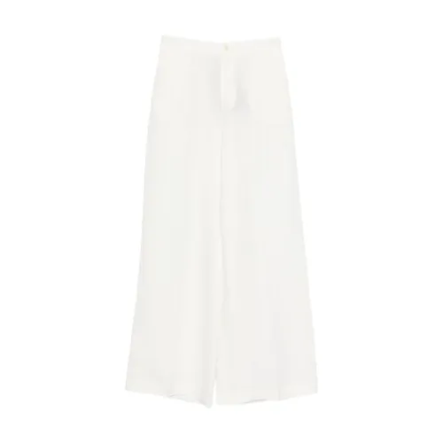 Trousers > Wide Trousers - - Twinset - Modalova