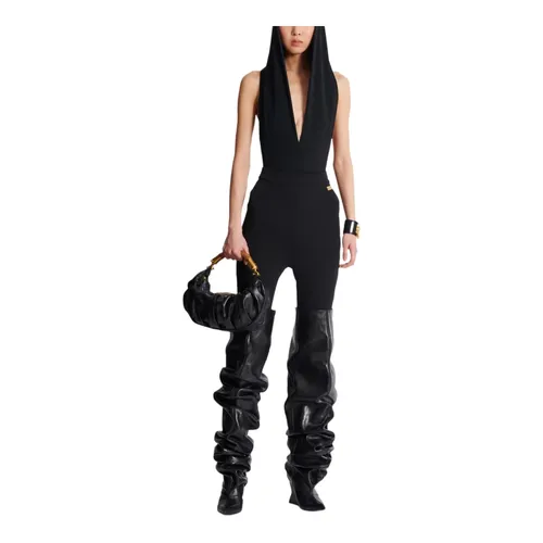 Trousers > Leggings - - Balmain - Modalova