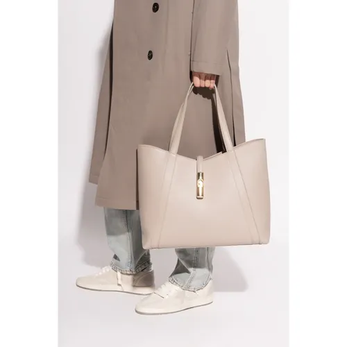 Furla - Bags > Tote Bags - Beige - Furla - Modalova