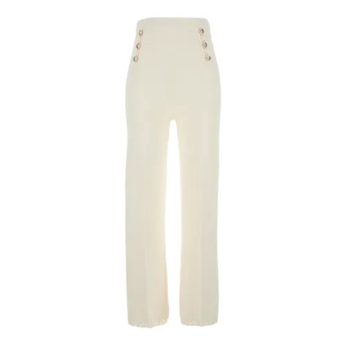 Trousers > Wide Trousers - - Twinset - Modalova