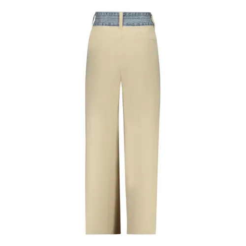 Trousers > Straight Trousers - - Desigual - Modalova