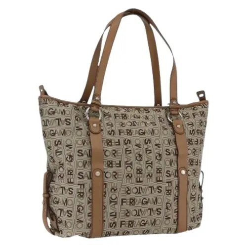 Pre-owned > Pre-owned Bags > Pre-owned Tote Bags - - Salvatore Ferragamo Pre-owned - Modalova