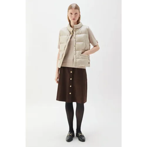 Busnel - Jackets > Vests - Beige - Busnel - Modalova