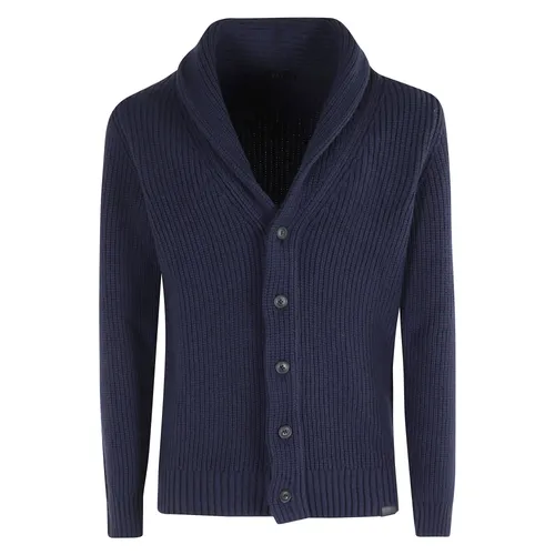 Fay - Knitwear > Cardigans - Blue - Fay - Modalova