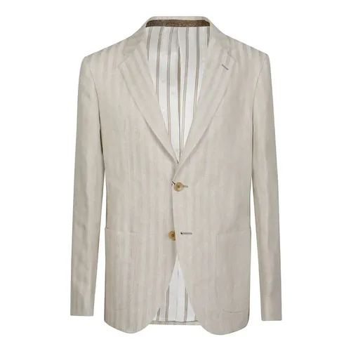 Etro - Jackets > Blazers - Beige - Etro - Modalova