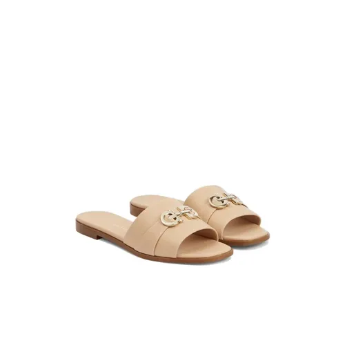 Shoes > Flip Flops & Sliders > Sliders - - Ferragamo - Modalova