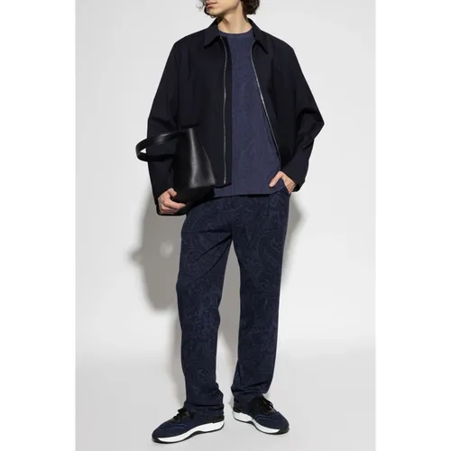 Trousers > Straight Trousers - - Etro - Modalova