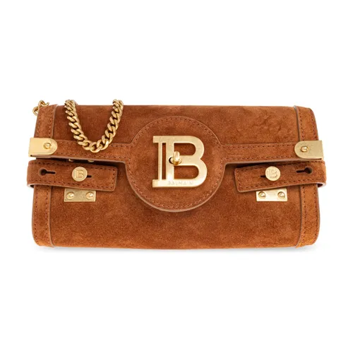 Balmain - Bags > Clutches - Brown - Balmain - Modalova