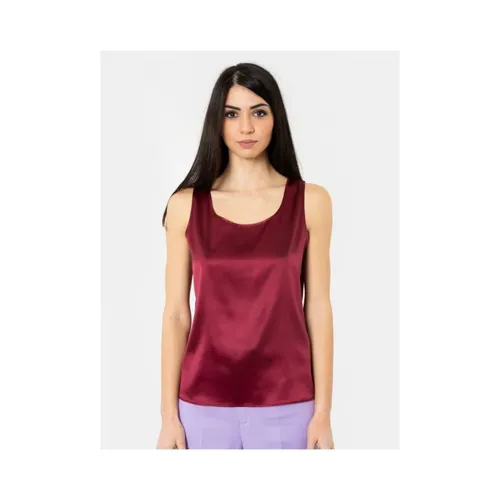 Tops > Sleeveless Tops - - Simona Corsellini - Modalova