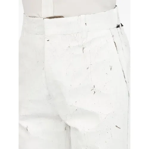 Trousers > Straight Trousers - - MM6 Maison Margiela - Modalova