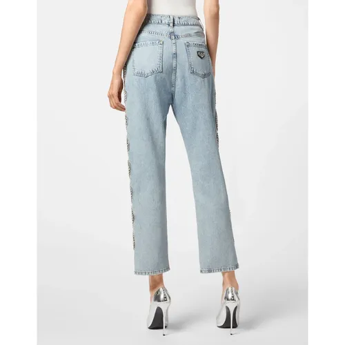 Jeans > Cropped Jeans - - Philipp Plein - Modalova