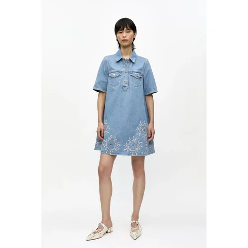 Dresses > Day Dresses > Short Dresses - - Ganni - Modalova