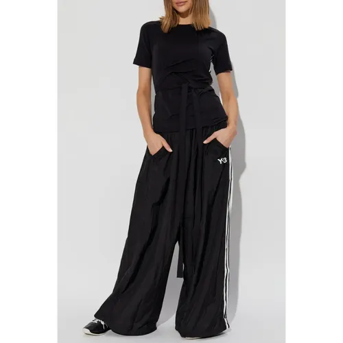 Y-3 - Tops > T-Shirts - Black - Y-3 - Modalova