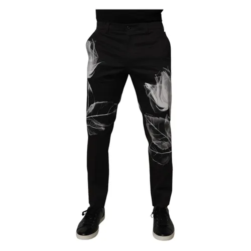 Trousers > Slim-fit Trousers - - Dolce & Gabbana - Modalova