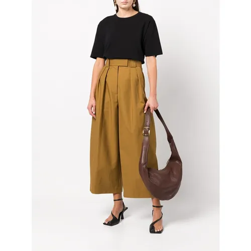Khaite - Tops > T-Shirts - Black - Khaite - Modalova