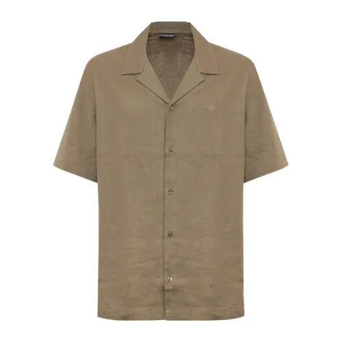Shirts > Short Sleeve Shirts - - Emporio Armani - Modalova