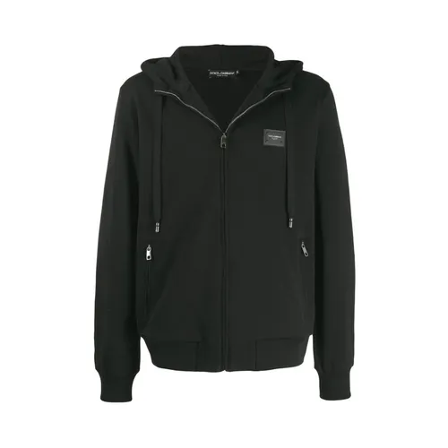 Sweatshirts & Hoodies > Zip-throughs - - Dolce & Gabbana - Modalova