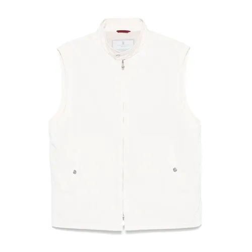 Jackets > Vests - - Brunello Cucinelli - Modalova