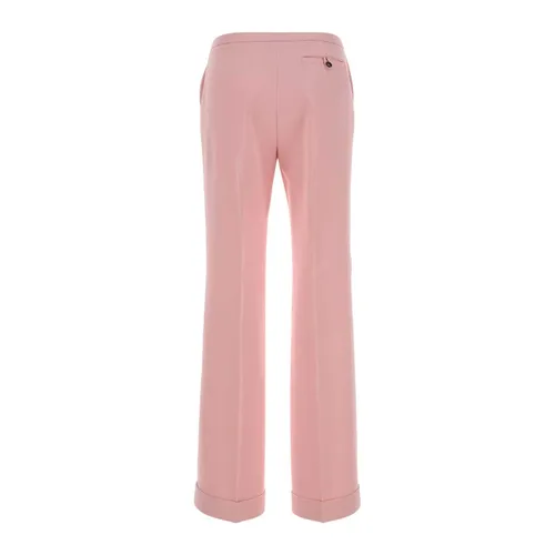 Trousers > Straight Trousers - - Alberta Ferretti - Modalova