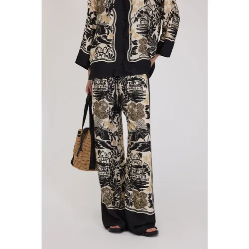Trousers > Wide Trousers - - Ermanno Scervino - Modalova