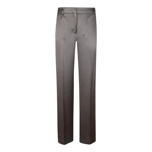 Trousers > Straight Trousers - - Alberta Ferretti - Modalova