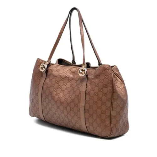 Pre-owned > Pre-owned Bags > Pre-owned Tote Bags - - Gucci Vintage - Modalova