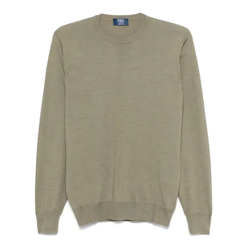 Knitwear > Round-neck Knitwear - - Fedeli - Modalova