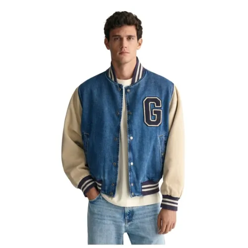 Jackets > Denim Jackets - - Gant - Modalova