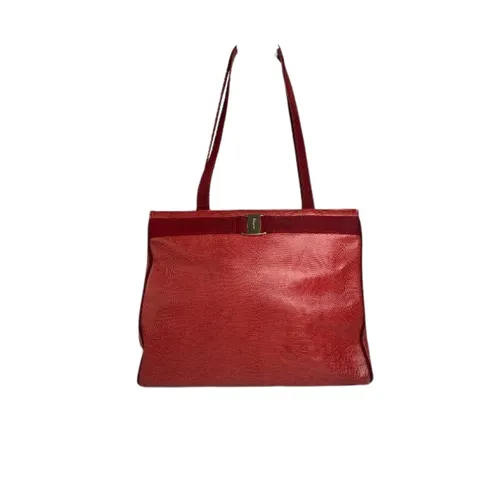 Pre-owned > Pre-owned Bags > Pre-owned Tote Bags - - Salvatore Ferragamo Pre-owned - Modalova
