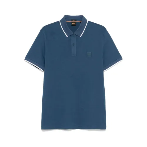 Hugo - Tops > Polo Shirts - Blue - Hugo - Modalova