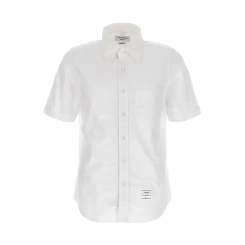 Shirts > Short Sleeve Shirts - - Thom Browne - Modalova
