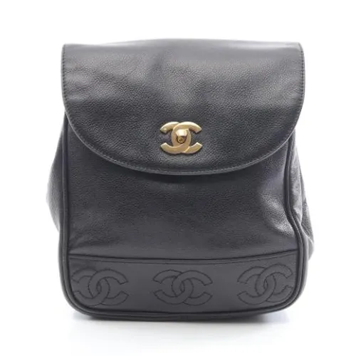 Pre-owned > Pre-owned Bags > Pre-owned Backpacks - - Chanel Vintage - Modalova