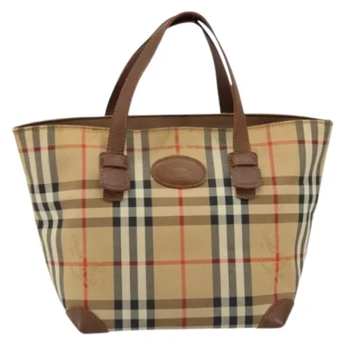 Pre-owned > Pre-owned Bags > Pre-owned Tote Bags - - Burberry Vintage - Modalova