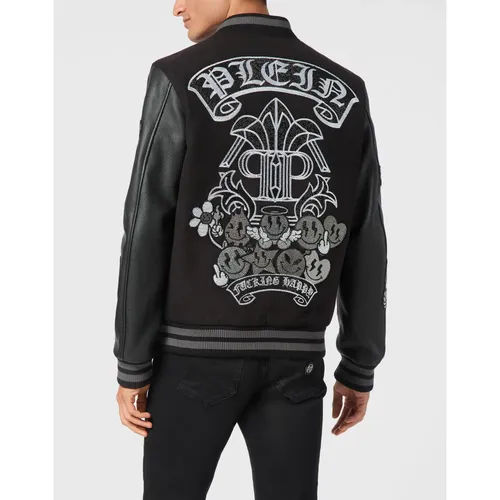 Jackets > Bomber Jackets - - Philipp Plein - Modalova
