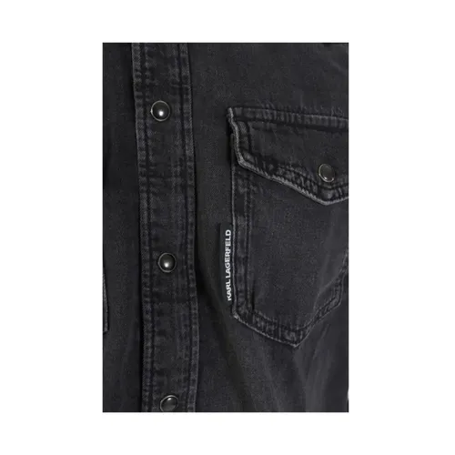 Shirts > Denim Shirts - - Karl Lagerfeld - Modalova
