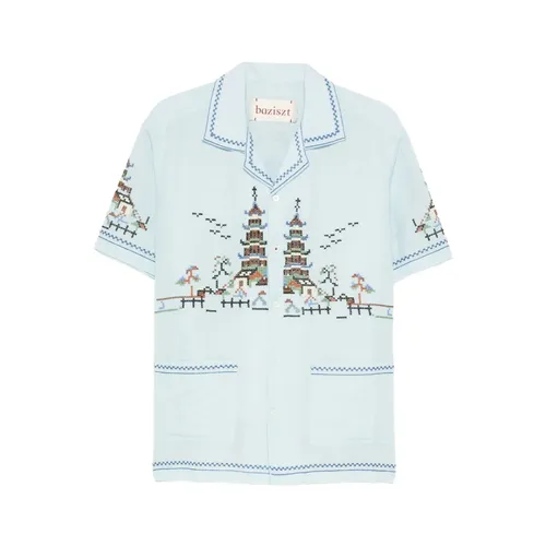 Shirts > Short Sleeve Shirts - - Baziszt - Modalova