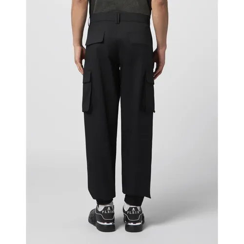 Trousers > Straight Trousers - - Philipp Plein - Modalova