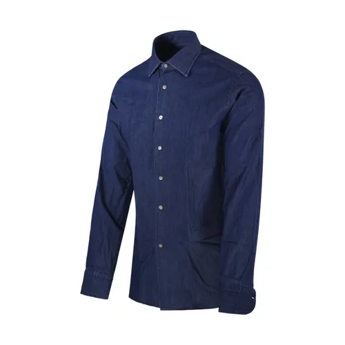 Shirts > Denim Shirts - - Borriello Napoli - Modalova