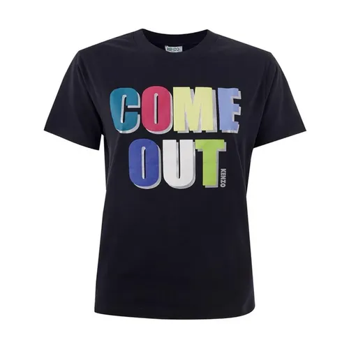 Kenzo - Tops > T-Shirts - Black - Kenzo - Modalova