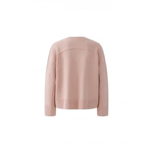 Knitwear > V-neck Knitwear - - Oui - Modalova