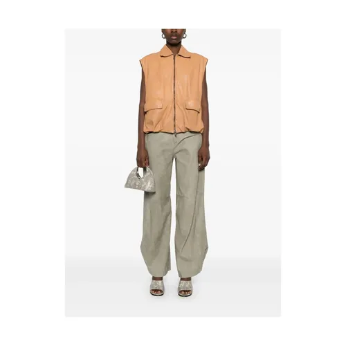 Trousers > Leather Trousers - - Salvatore Santoro - Modalova