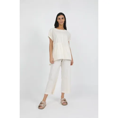 MeiMeiJ - Tops > T-Shirts - White - MeiMeiJ - Modalova